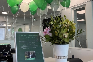 Ilmapalloja Alavus keskustassa