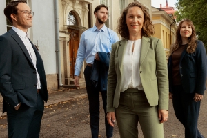 Turun konttorin työntekijöitä